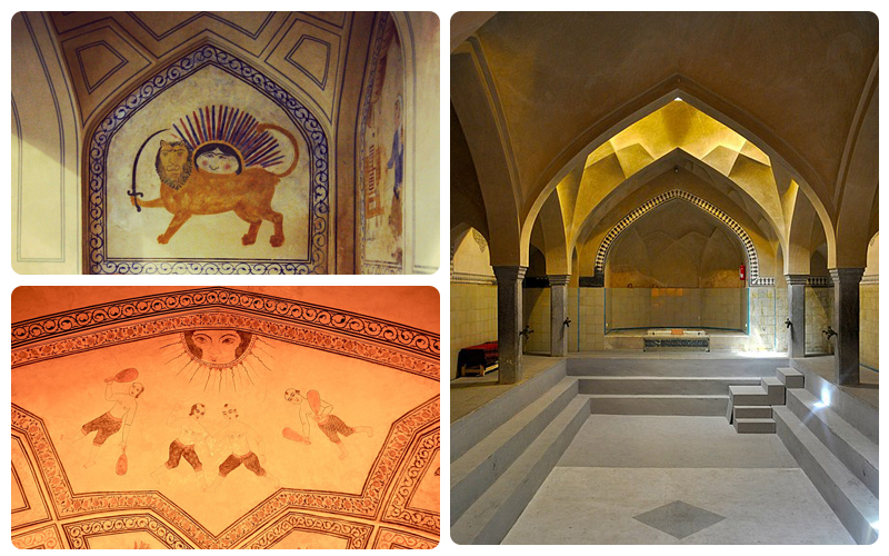 جاذبه‌های نزدیک به حمام