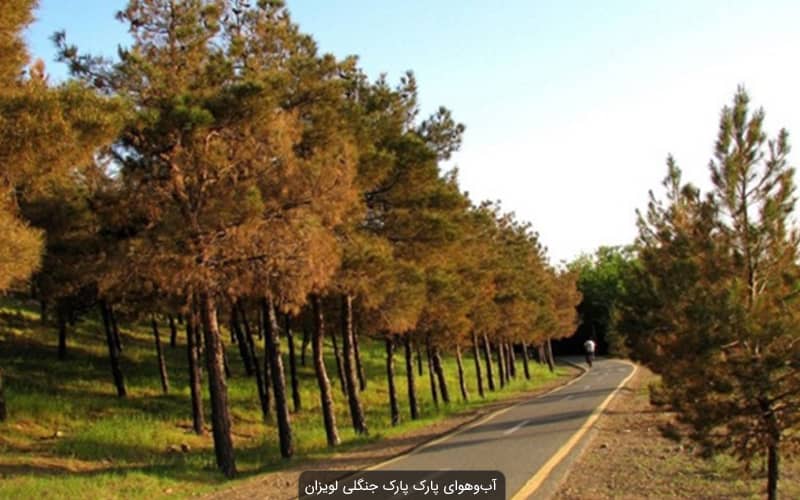 آب‌وهوای پارک شیان لویزان در فصول مختلف 