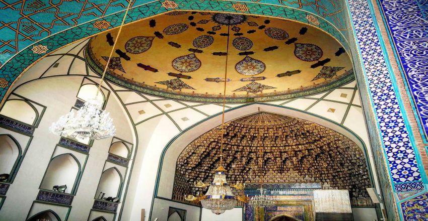 منبر صاحب‌الزمان؛یکی از زیباترین منبرهای ایران